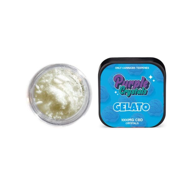 Purple Crystals by Purple Dank 1000mg CBD Crystals – Gelato (BUY 1 GET 1 FREE)