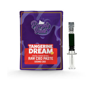 Purple Dank 1000mg CBD Raw Paste with Natural Terpenes – Tangerine Dream (BUY 1 GET 1 FREE)
